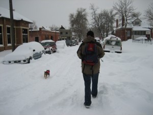 snow trekking